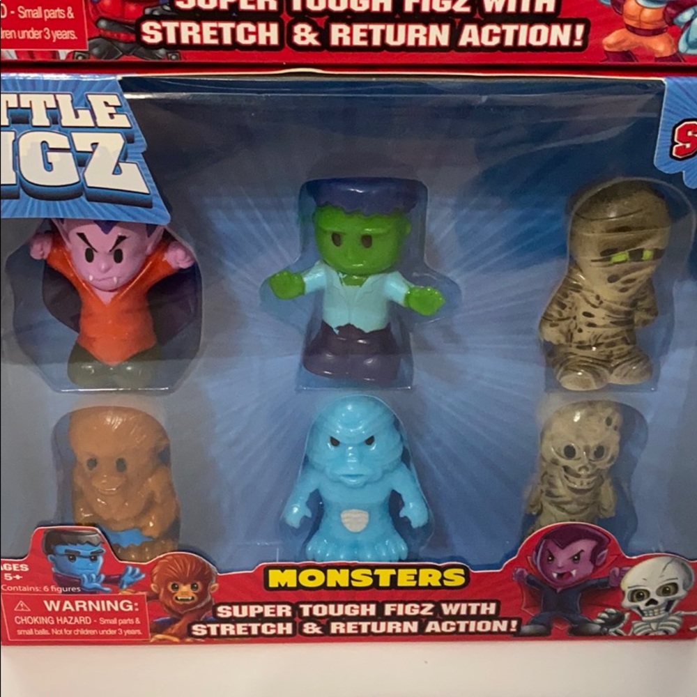Little figz heroes/ monster set - Picture 3 of 4